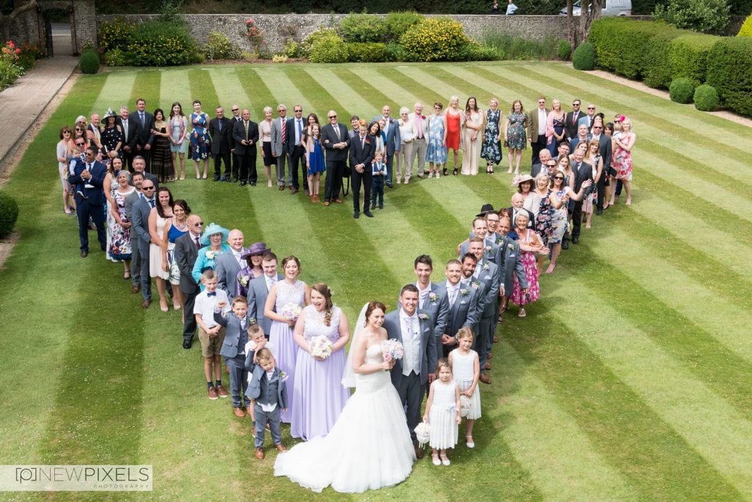 Hertfordshire Wedding Photographer Group Shot